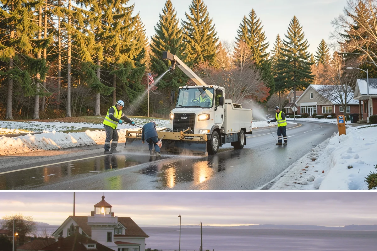 Mural Protection Coating in Mukilteo, Snohomish County, WA - Application is scheduled for warm, dry summer windows when the coating can cure fully before autumn rains return.