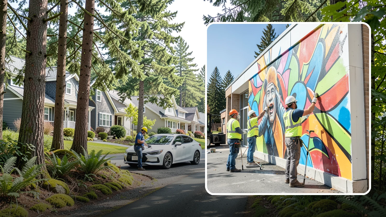 Mural Protection Coating in Normandy Park, King County, WA - Clear anti-graffiti coatings that shield public murals while preserving the original artwork.