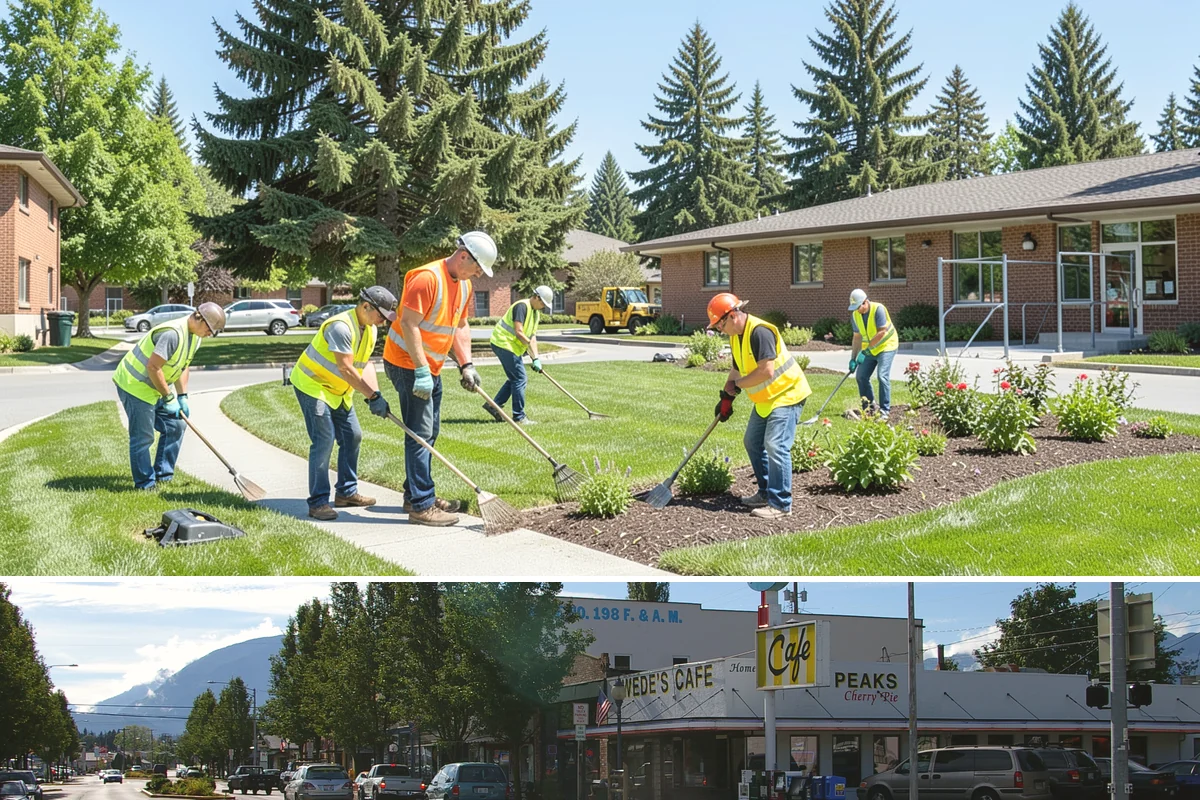 Mural Protection Coating in North Bend, King County, WA - Application is scheduled for warm, dry summer windows when the coating can cure fully before autumn rains return.