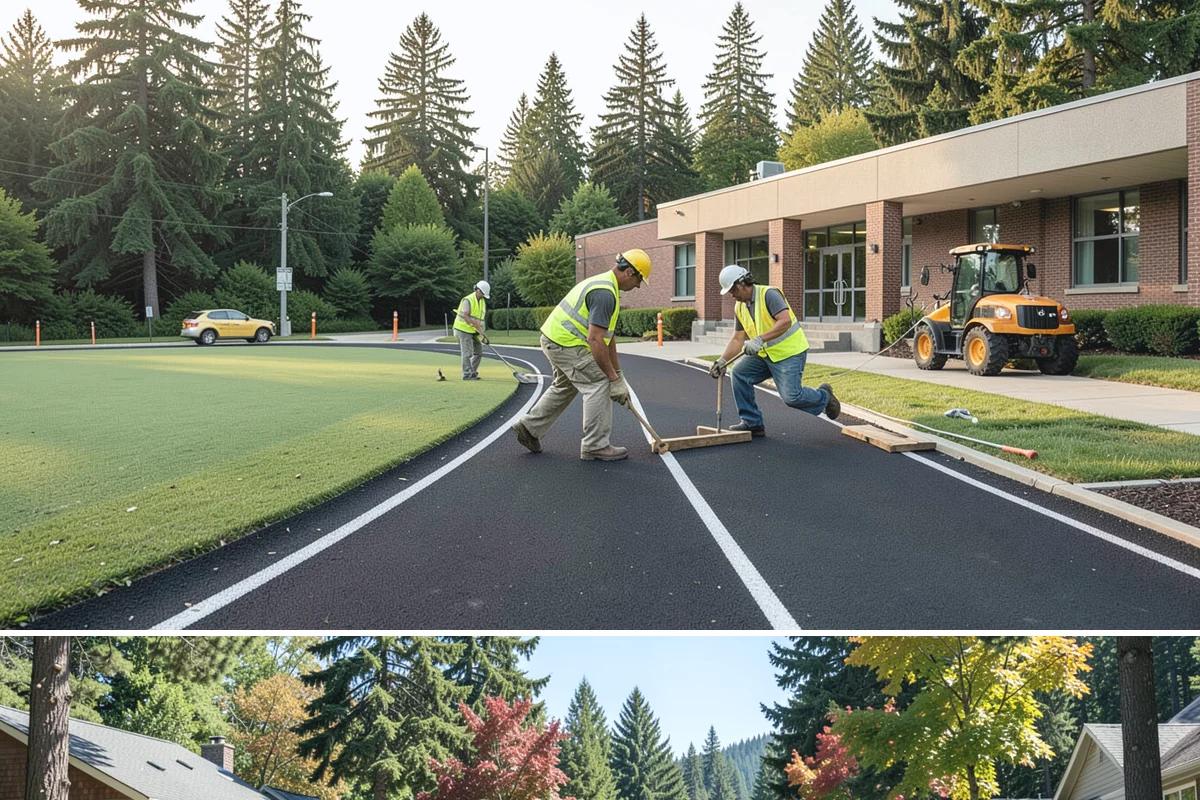 Mural Protection Coating in Orting, Pierce County, WA - Application is scheduled for warm, dry summer windows when the coating can cure fully before autumn rains return.