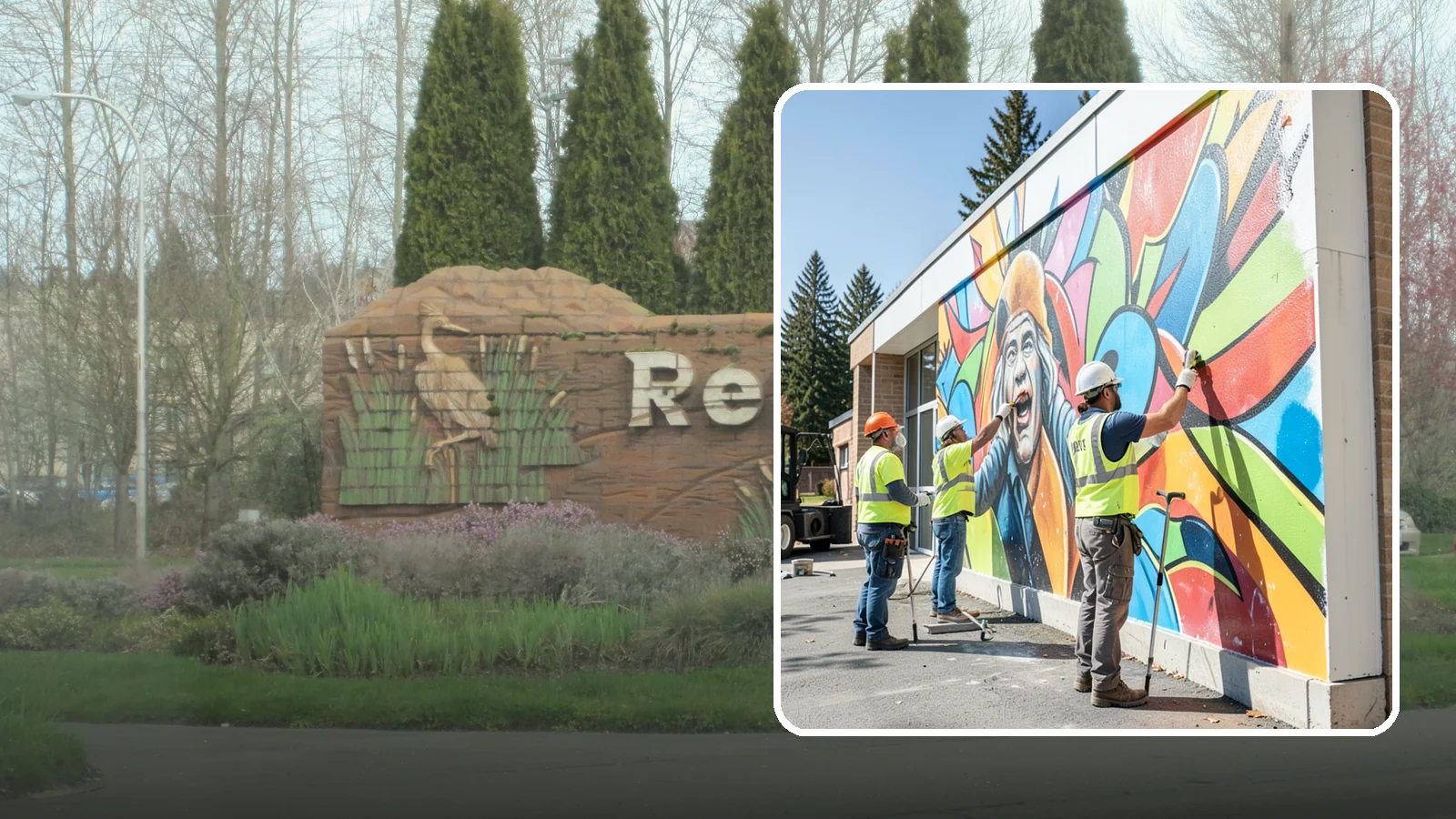 Mural Protection Coating in Renton, King County, WA - Clear anti-graffiti coatings that shield public murals while preserving the original artwork.