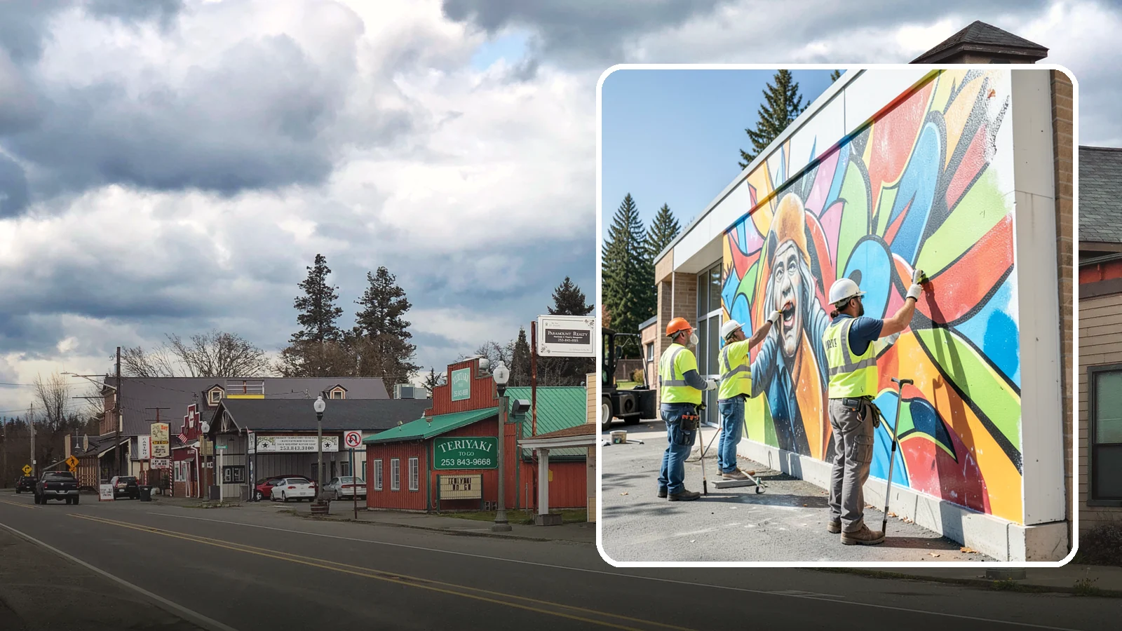 Mural Protection Coating in Roy, Pierce County, WA - Clear anti-graffiti coatings that shield public murals while preserving the original artwork.