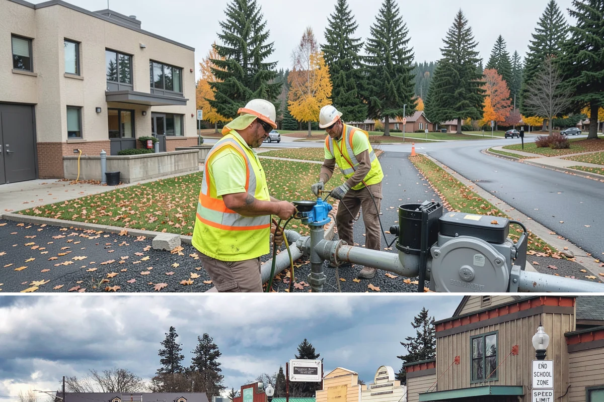 Mural Protection Coating in Roy, Pierce County, WA - Application is scheduled for warm, dry summer windows when the coating can cure fully before autumn rains return.