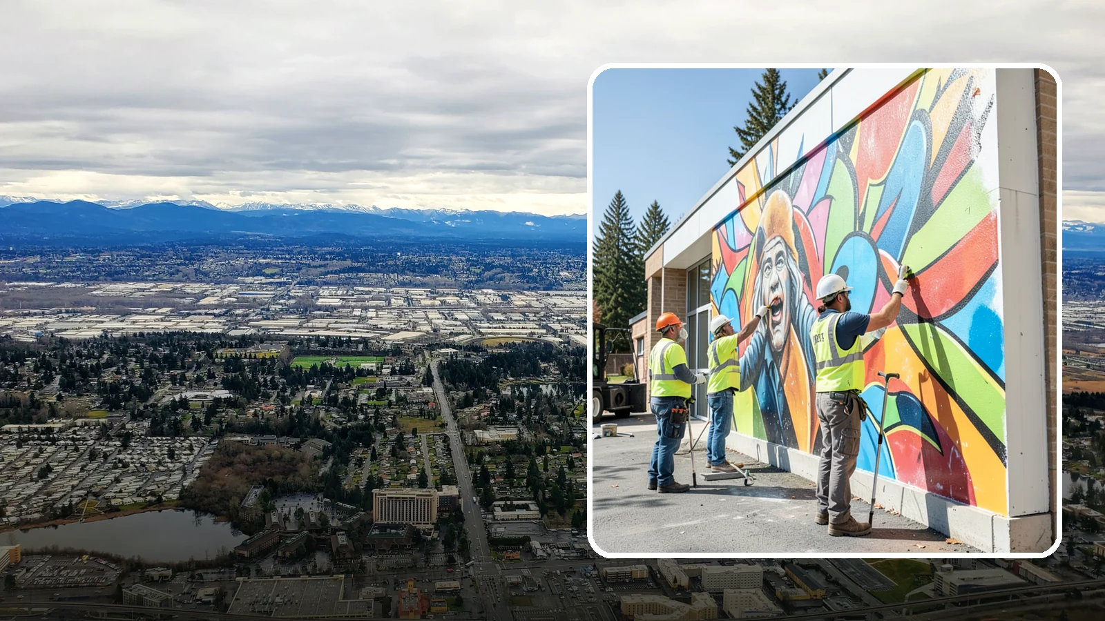 Mural Protection Coating in SeaTac, King County, WA - Clear anti-graffiti coatings that shield public murals while preserving the original artwork.