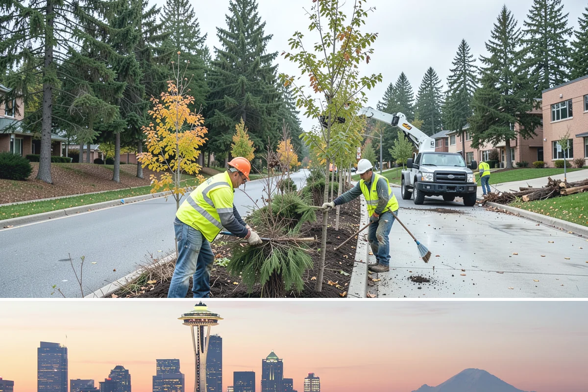 Mural Protection Coating in Seattle, King County, WA - Application is scheduled for warm, dry summer windows when the coating can cure fully before autumn rains return.