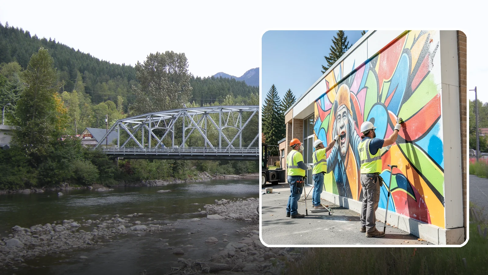Mural Protection Coating in Skykomish, King County, WA - Clear anti-graffiti coatings that shield public murals while preserving the original artwork.