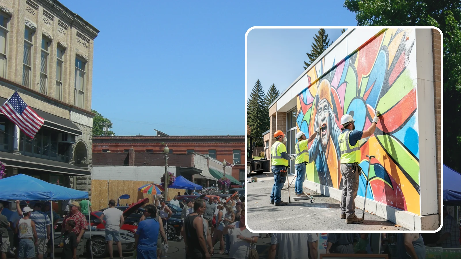 Mural Protection Coating in Snohomish, Snohomish County, WA - Clear anti-graffiti coatings that shield public murals while preserving the original artwork.