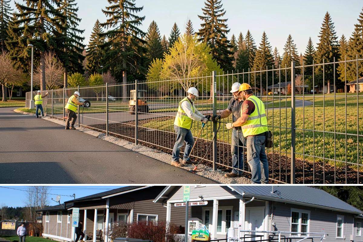 Mural Protection Coating in South Prairie, Pierce County, WA - Application is scheduled for warm, dry summer windows when the coating can cure fully before autumn rains return.