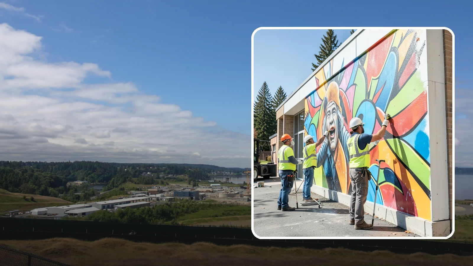Mural Protection Coating in University Place, Pierce County, WA - Clear anti-graffiti coatings that shield public murals while preserving the original artwork.