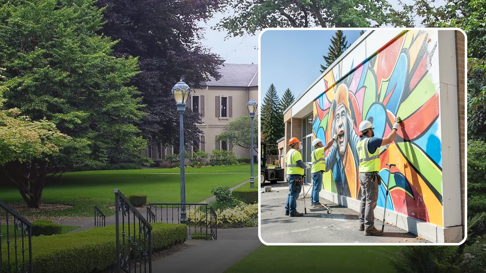 Mural Protection Coating in Woodinville, King County, WA - Clear anti-graffiti coatings that shield public murals while preserving the original artwork.