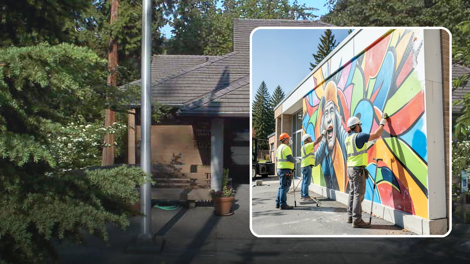 Mural Protection Coating in Yarrow Point, King County, WA - Clear anti-graffiti coatings that shield public murals while preserving the original artwork.