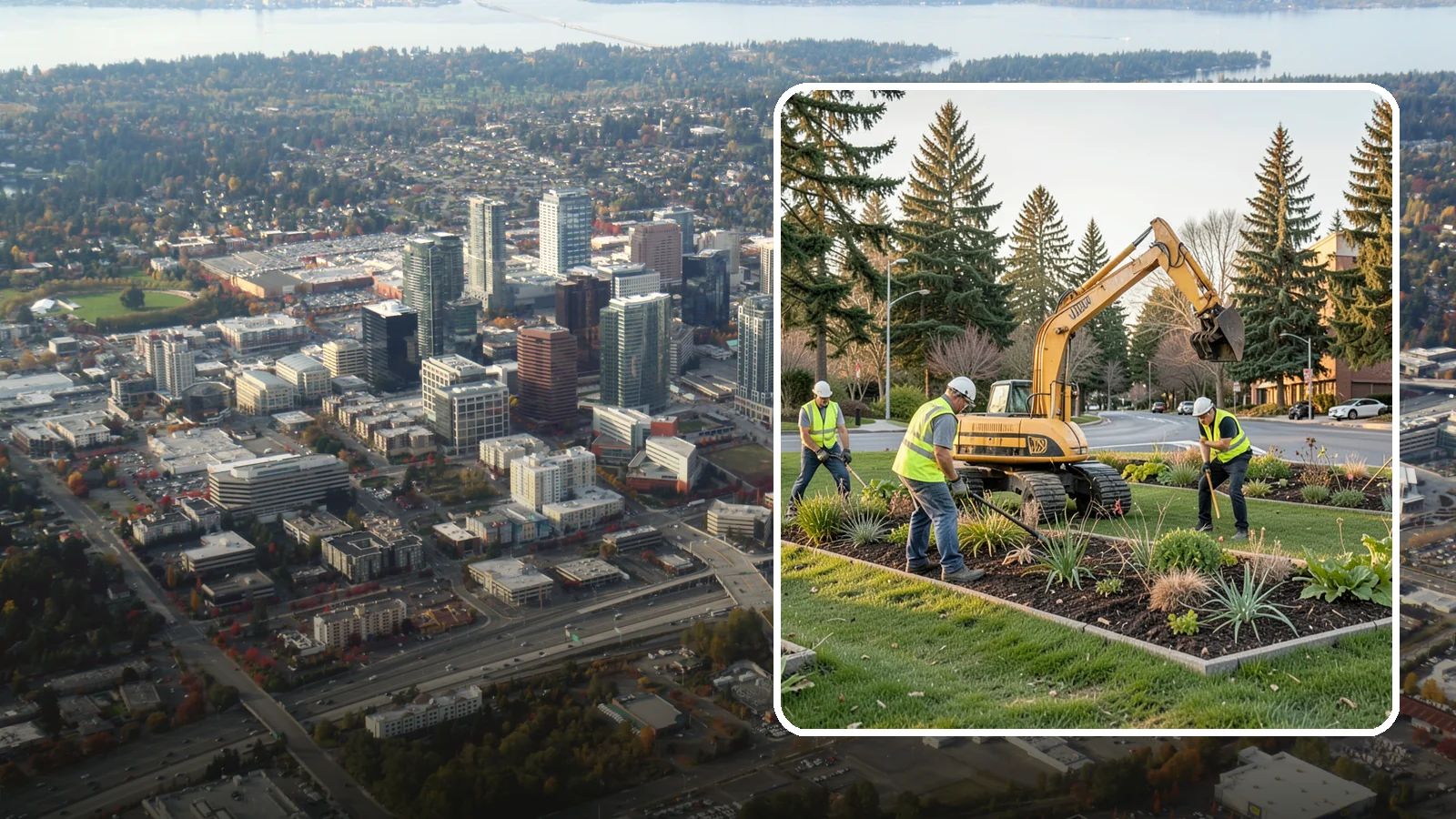 Natural Area Restoration in Bellevue, King County, WA - Restoration of degraded natural areas through native planting, invasive removal, and habitat recovery.