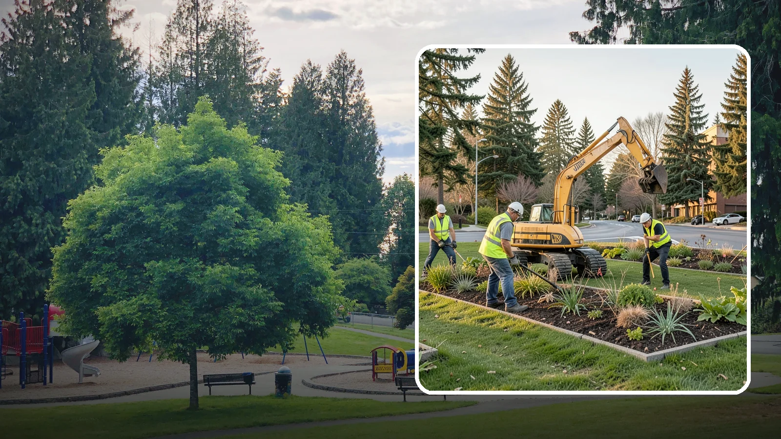 Natural Area Restoration in Bonney Lake, Pierce County, WA - Restoration of degraded natural areas through native planting, invasive removal, and habitat recovery.