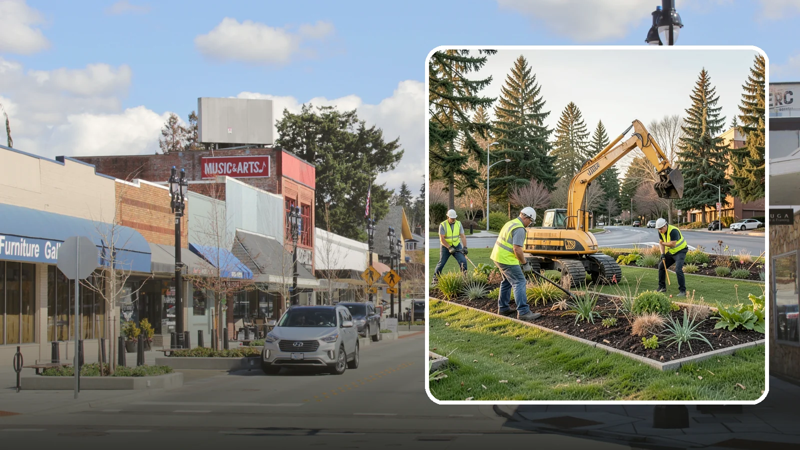 Natural Area Restoration in Bothell, King County, WA - Restoration of degraded natural areas through native planting, invasive removal, and habitat recovery.