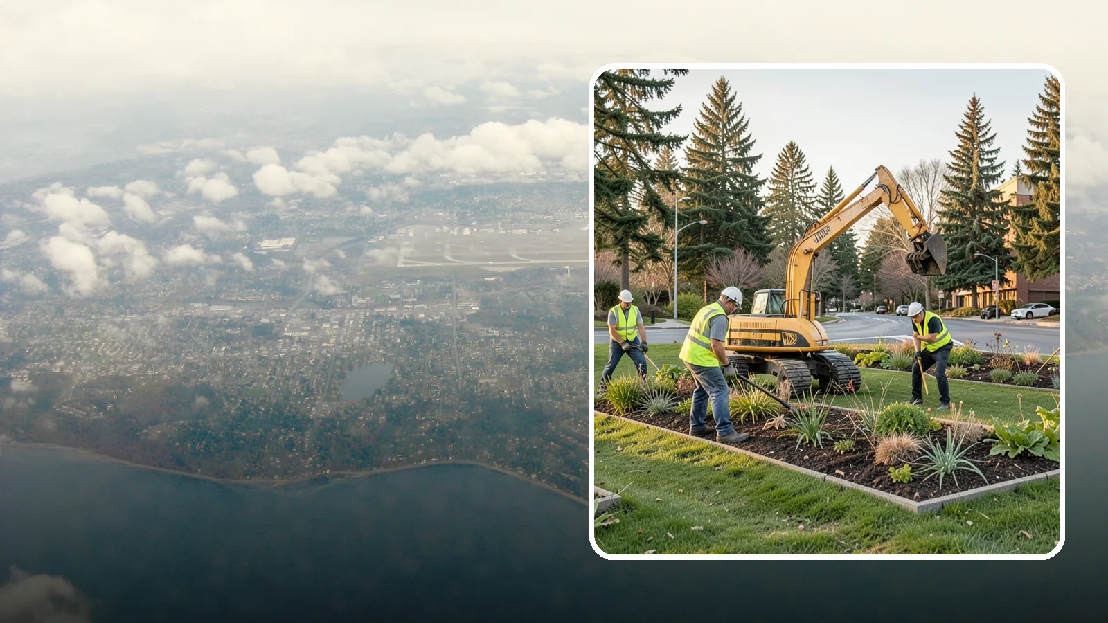 Natural Area Restoration in Burien, King County, WA - Restoration of degraded natural areas through native planting, invasive removal, and habitat recovery.