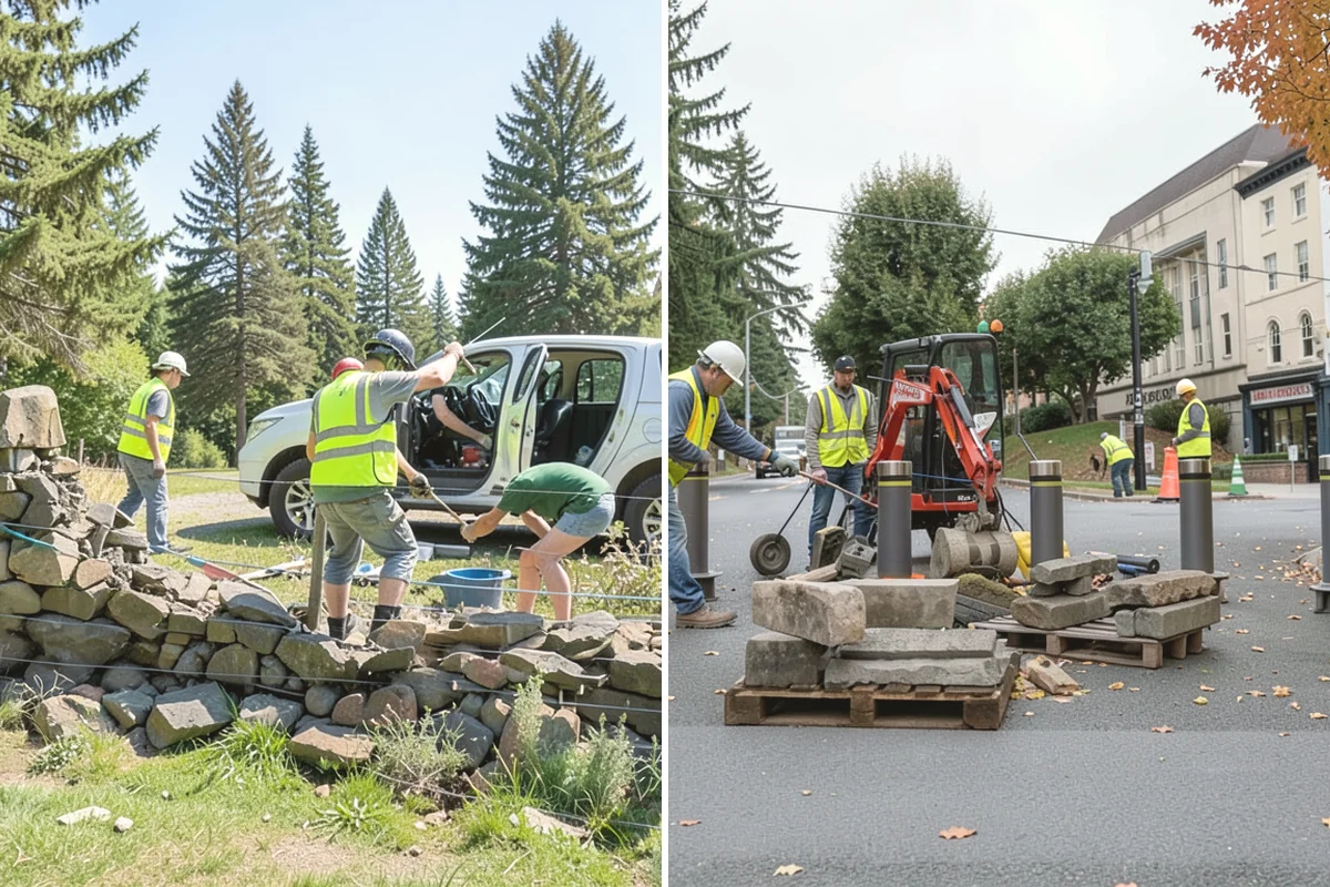 Natural Area Restoration in Burlington, Skagit County, WA - Review the restoration plan and permit conditions with staff