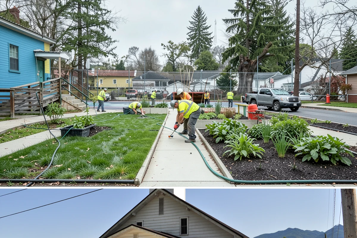 Natural Area Restoration in Concrete, Skagit County, WA - Native planting is scheduled for the fall and winter wet season so plants establish before summer drought stress.