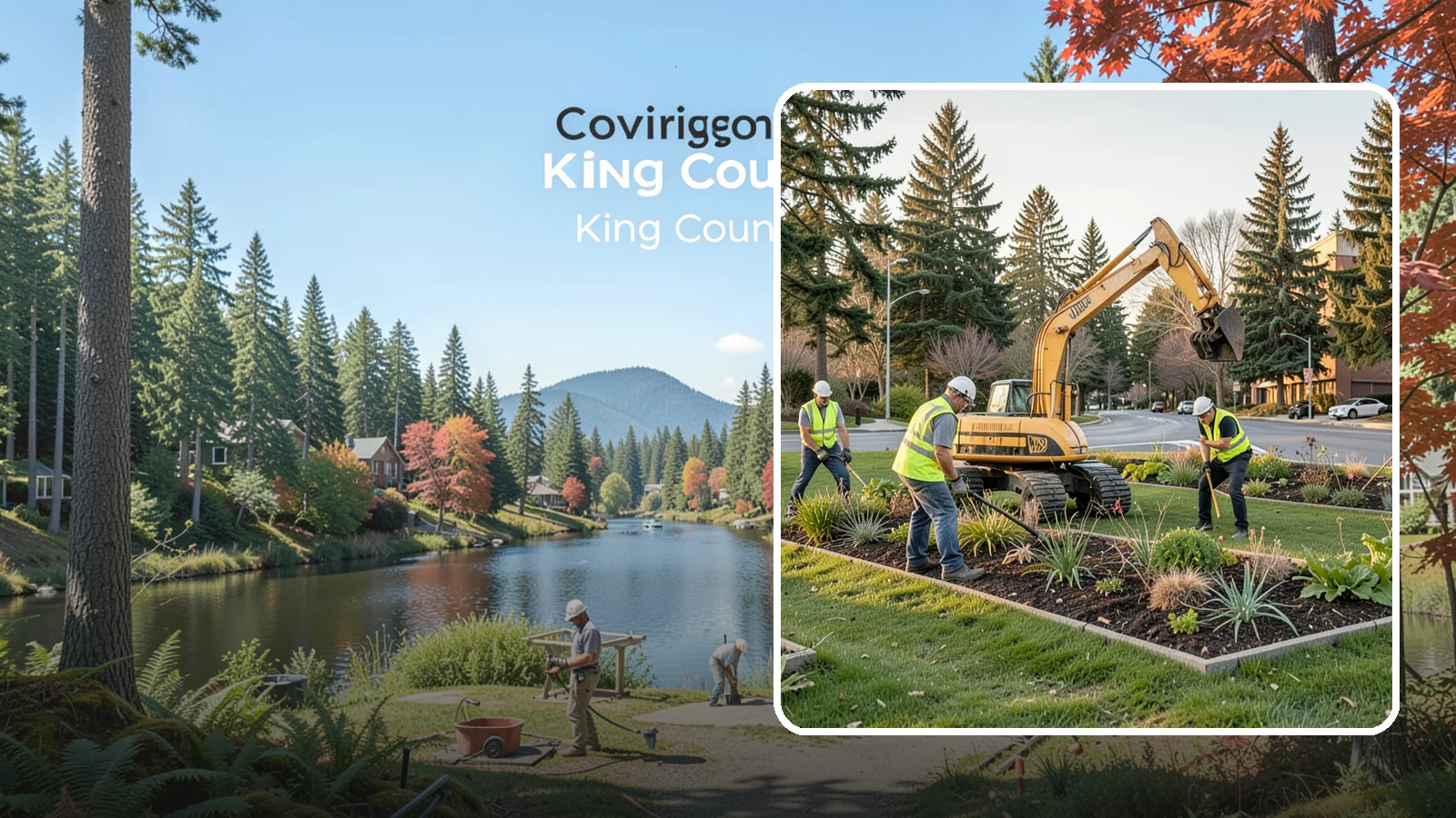 Natural Area Restoration in Covington, King County, WA - Restoration of degraded natural areas through native planting, invasive removal, and habitat recovery.