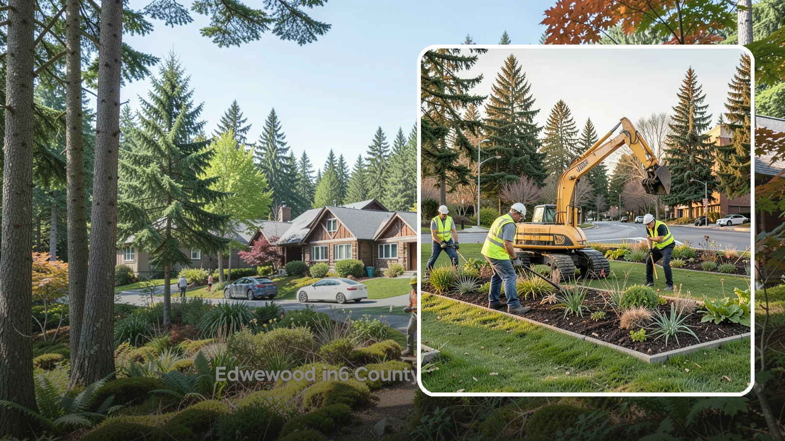 Natural Area Restoration in Edgewood, Pierce County, WA - Restoration of degraded natural areas through native planting, invasive removal, and habitat recovery.