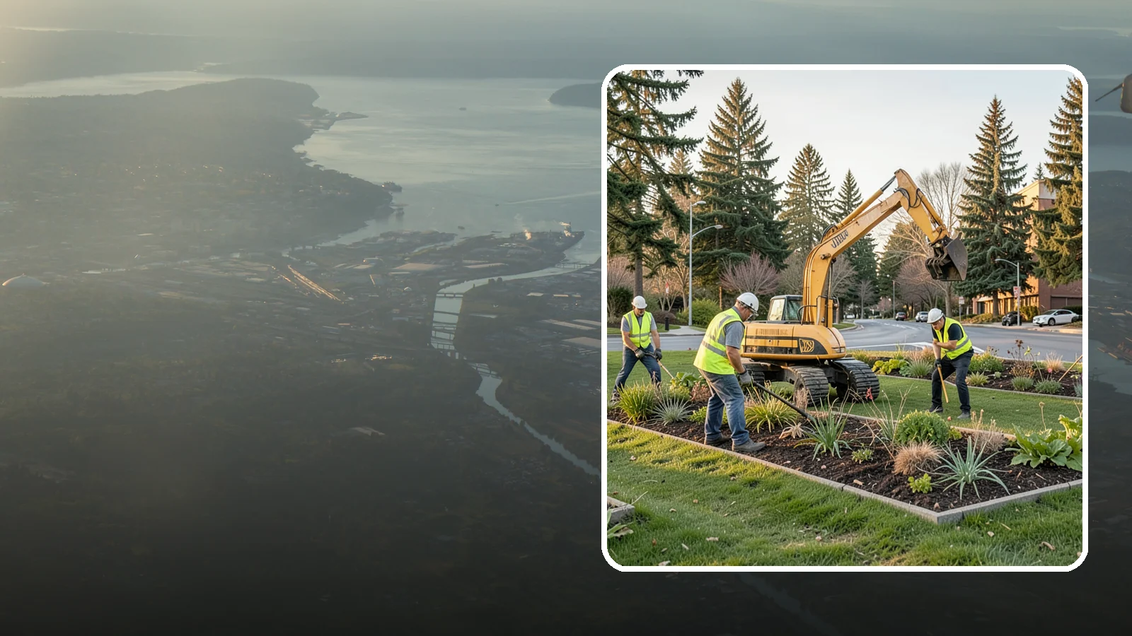 Natural Area Restoration in Fife, Pierce County, WA - Restoration of degraded natural areas through native planting, invasive removal, and habitat recovery.