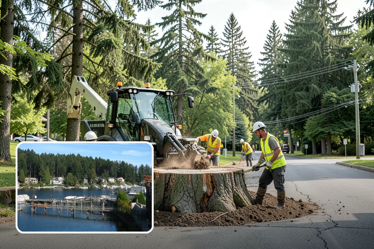 Natural Area Restoration in Gig Harbor, Pierce County, WA - Reestablishes functioning native habitat on degraded sites