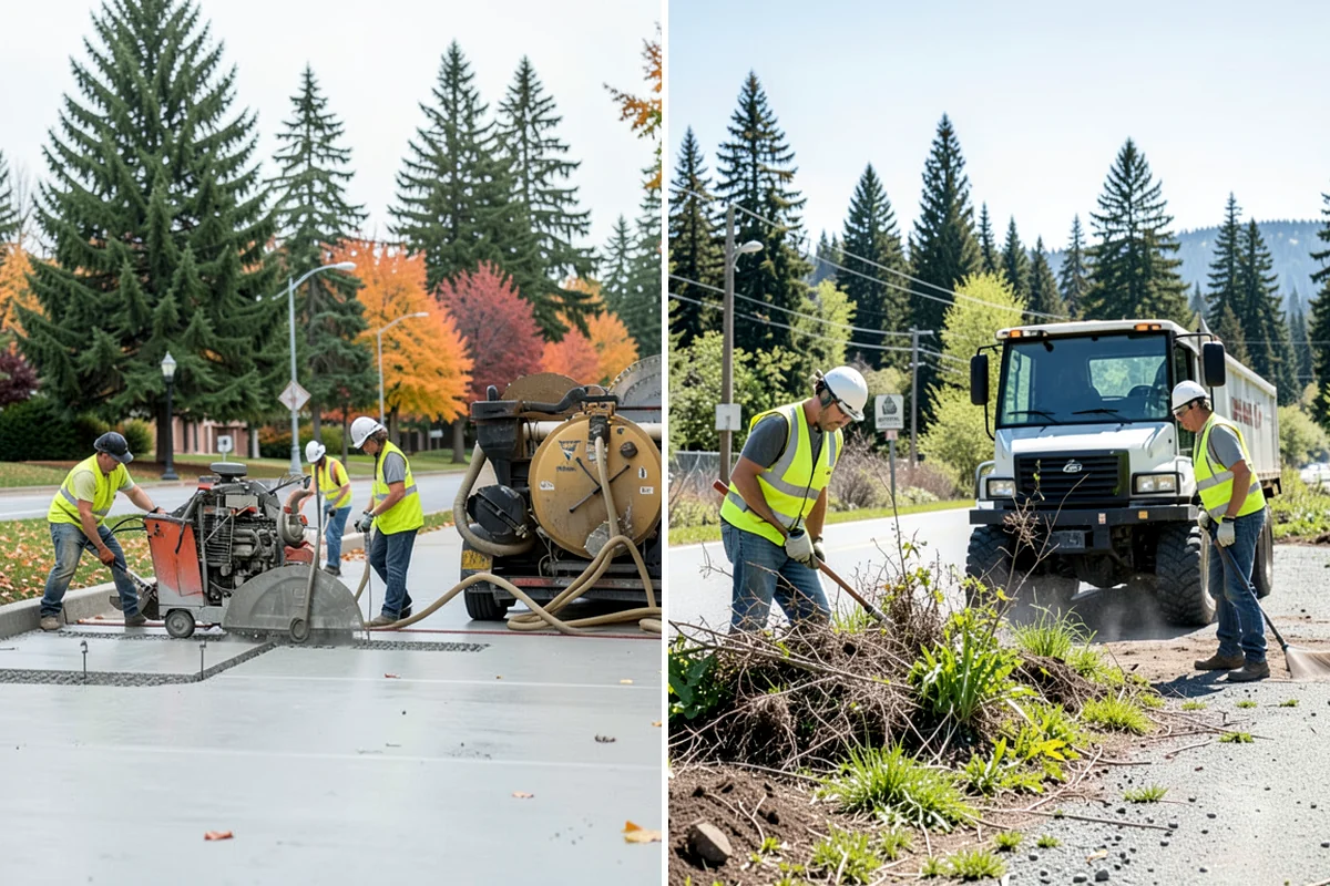 Natural Area Restoration in Gig Harbor, Pierce County, WA - Review the restoration plan and permit conditions with staff