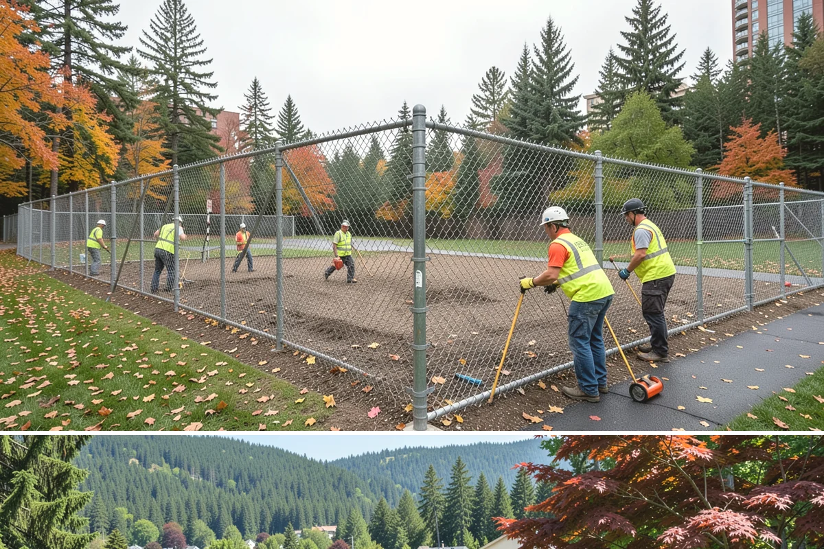 Natural Area Restoration in Index, Snohomish County, WA - Native planting is scheduled for the fall and winter wet season so plants establish before summer drought stress.