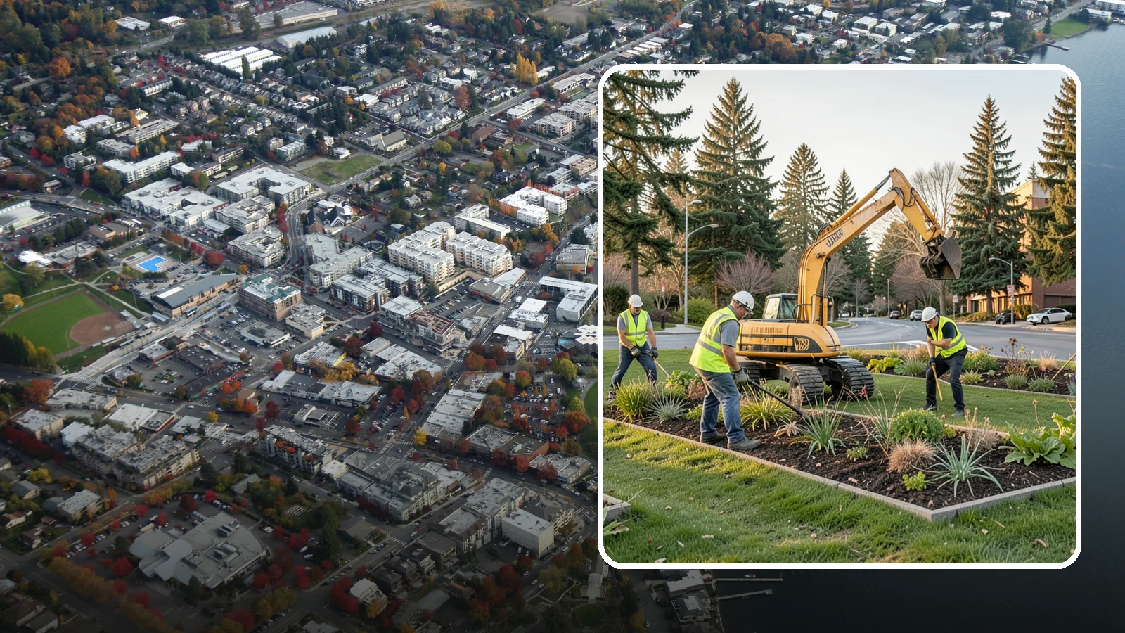 Natural Area Restoration in Kirkland, King County, WA - Restoration of degraded natural areas through native planting, invasive removal, and habitat recovery.