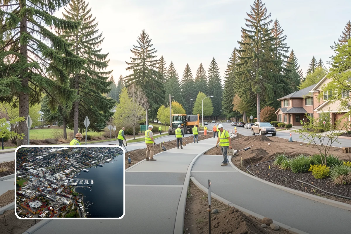 Natural Area Restoration in Kirkland, King County, WA - Reestablishes functioning native habitat on degraded sites