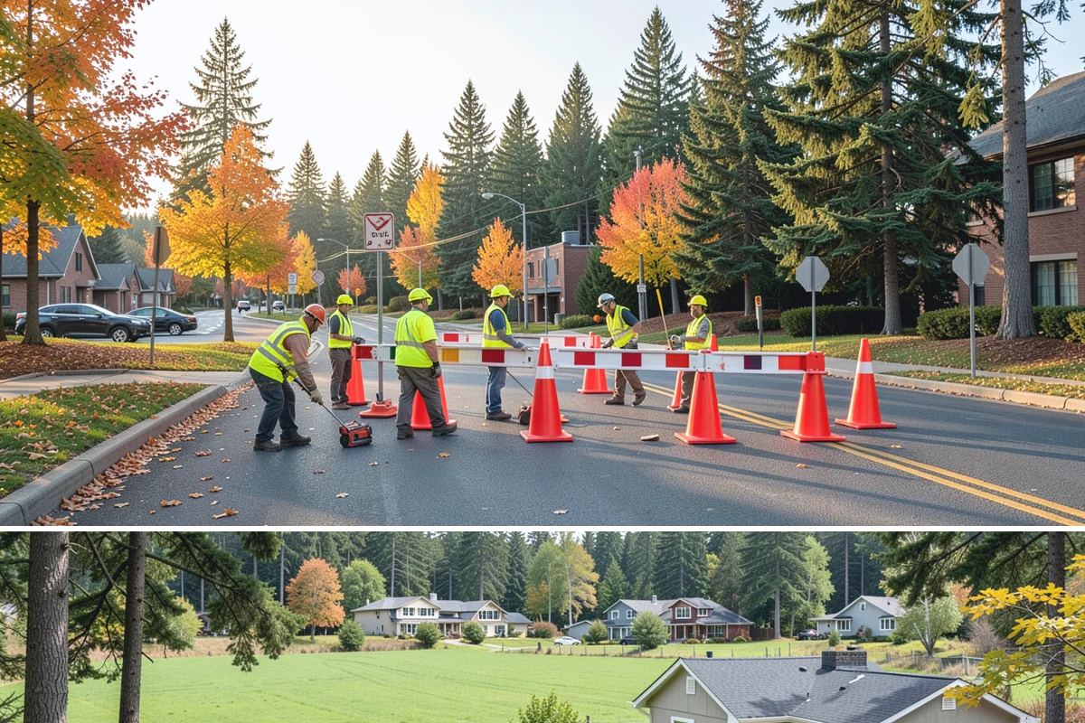 Natural Area Restoration in Lyman, Skagit County, WA - Native planting is scheduled for the fall and winter wet season so plants establish before summer drought stress.