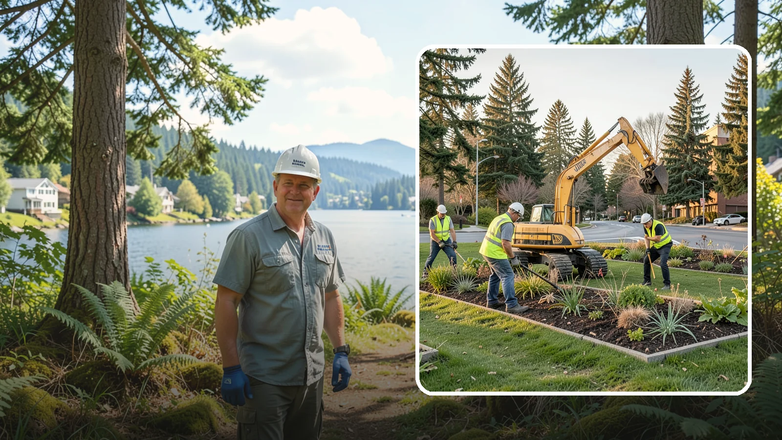 Natural Area Restoration in Milton, King County, WA - Restoration of degraded natural areas through native planting, invasive removal, and habitat recovery.