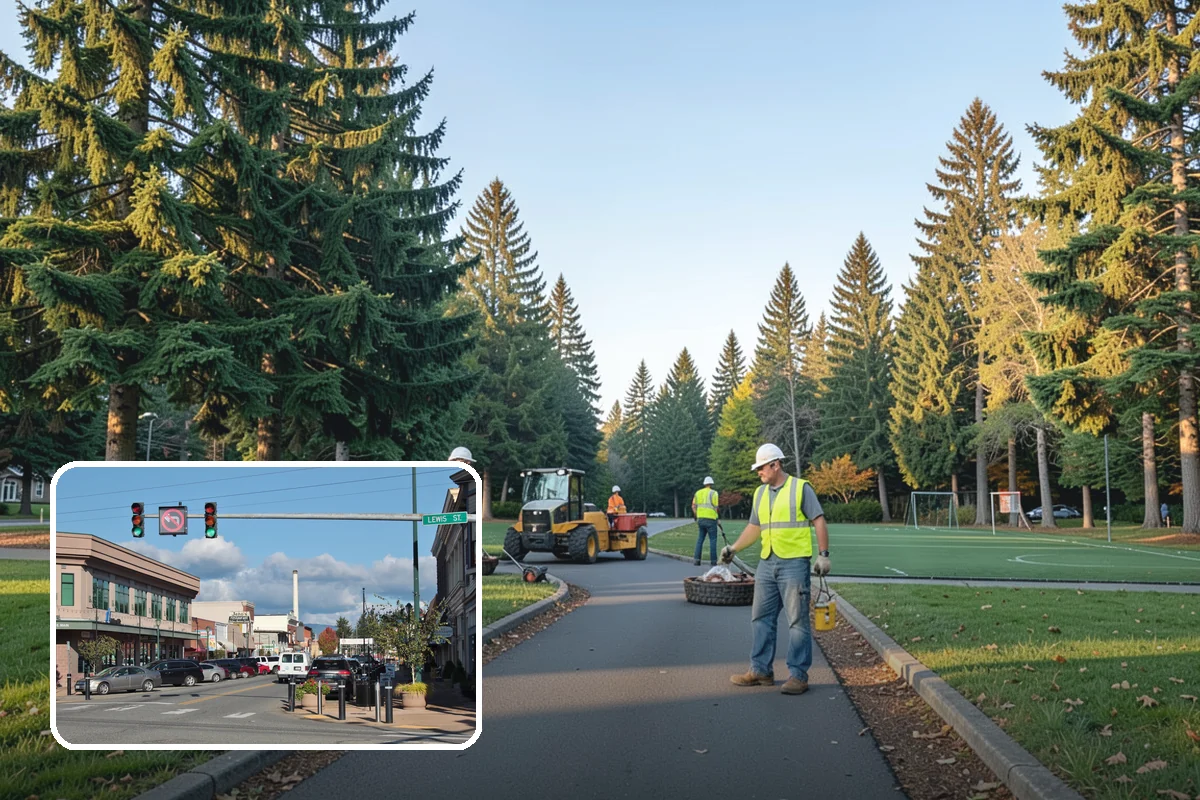 Natural Area Restoration in Monroe, Snohomish County, WA - Reestablishes functioning native habitat on degraded sites