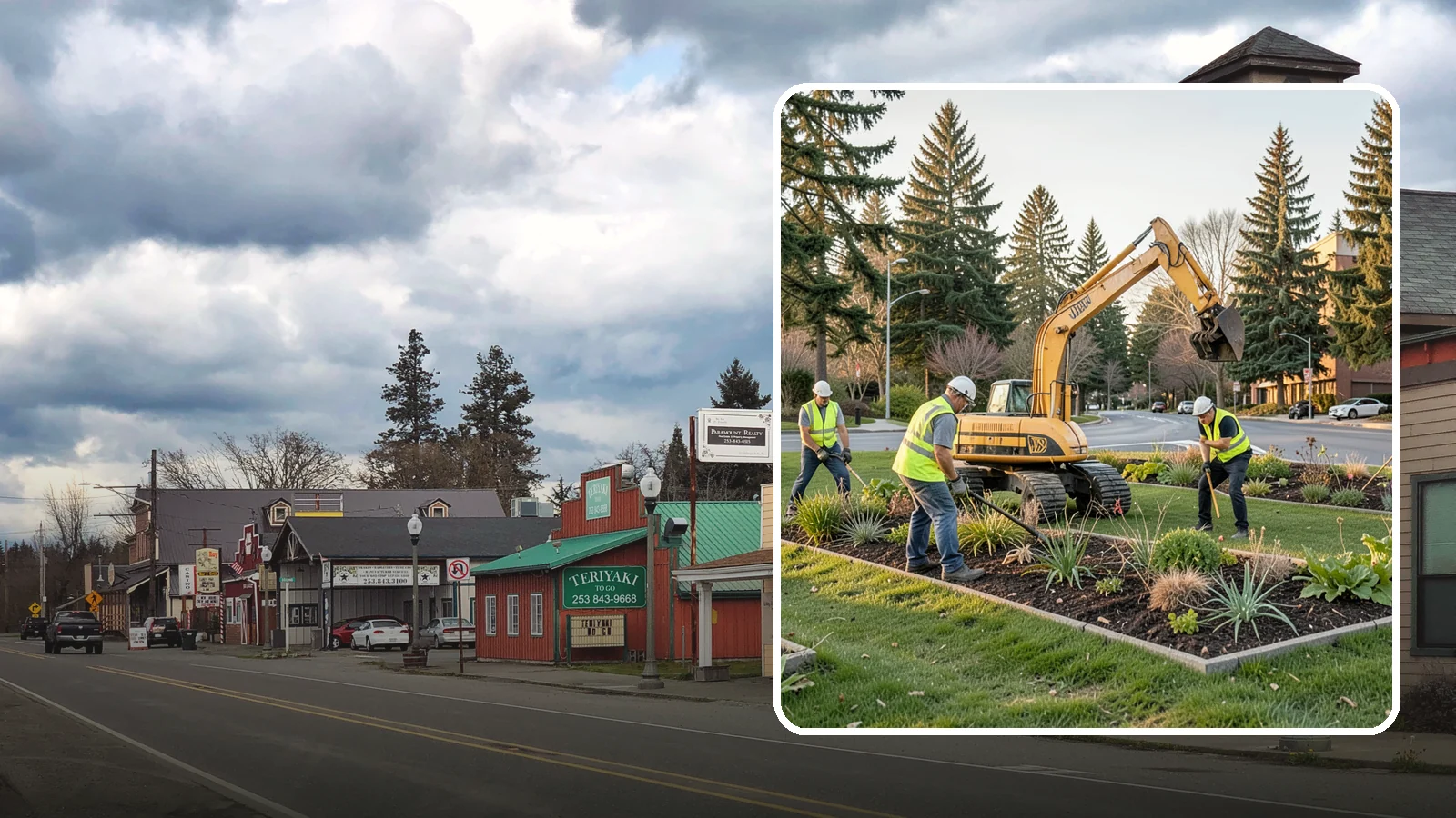 Natural Area Restoration in Roy, Pierce County, WA - Restoration of degraded natural areas through native planting, invasive removal, and habitat recovery.