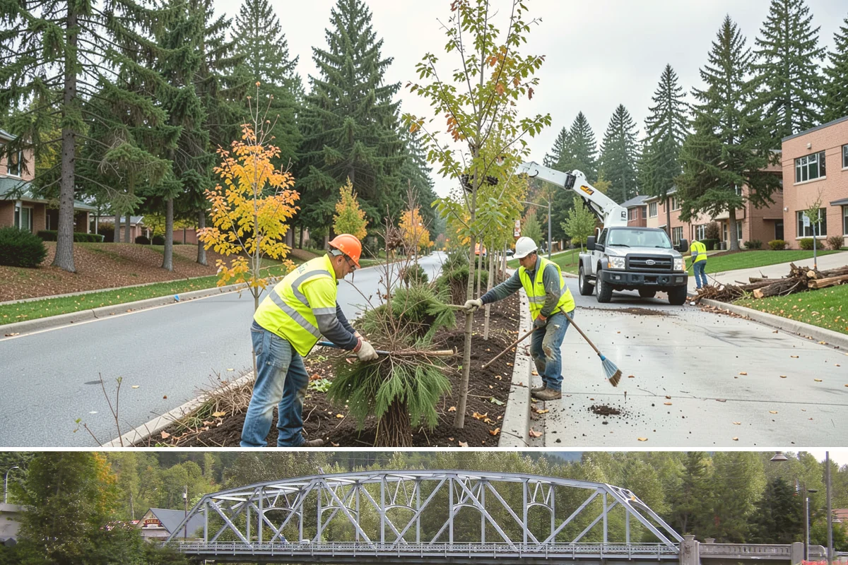 Natural Area Restoration in Skykomish, King County, WA - Native planting is scheduled for the fall and winter wet season so plants establish before summer drought stress.