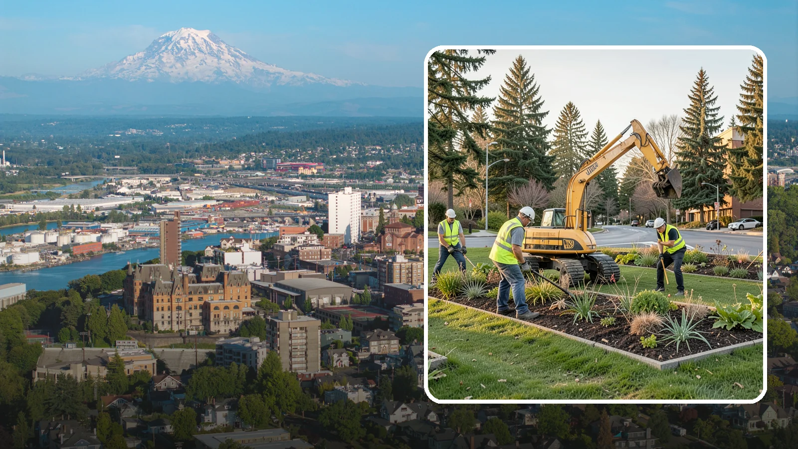 Natural Area Restoration in Tacoma, Pierce County, WA - Restoration of degraded natural areas through native planting, invasive removal, and habitat recovery.