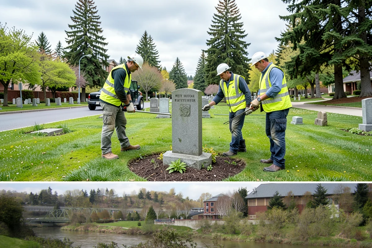 Natural Area Restoration in Tukwila, King County, WA - Native planting is scheduled for the fall and winter wet season so plants establish before summer drought stress.