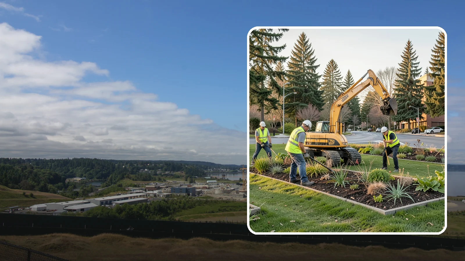 Natural Area Restoration in University Place, Pierce County, WA - Restoration of degraded natural areas through native planting, invasive removal, and habitat recovery.