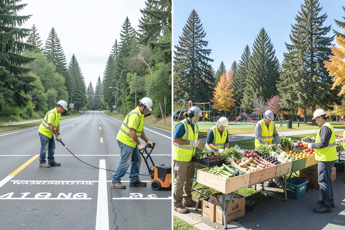 No Parking Sign Installation in Des Moines, King County, WA - Confirm restriction text, hours, and extent against the ordinance