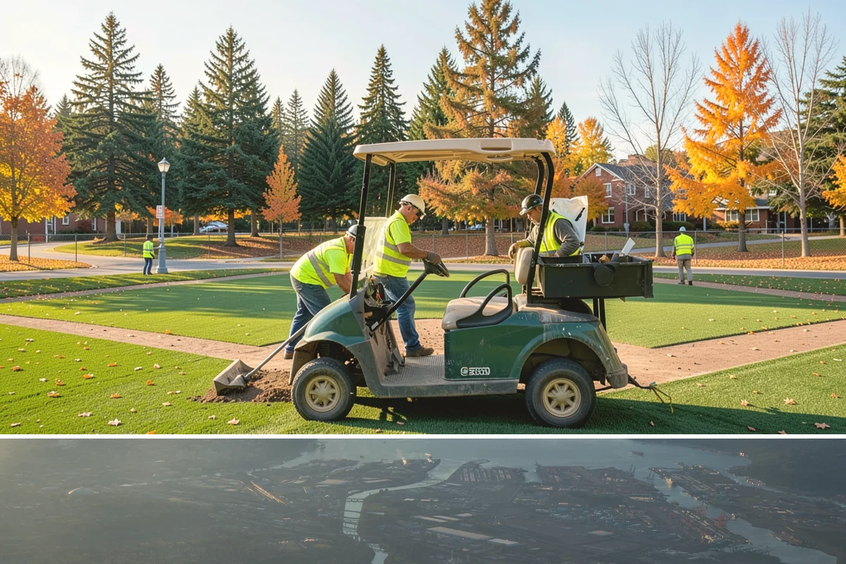 No Parking Sign Installation in Fife, Pierce County, WA - No-parking signage is installed year-round, with new-post foundation work favored during drier ground conditions.