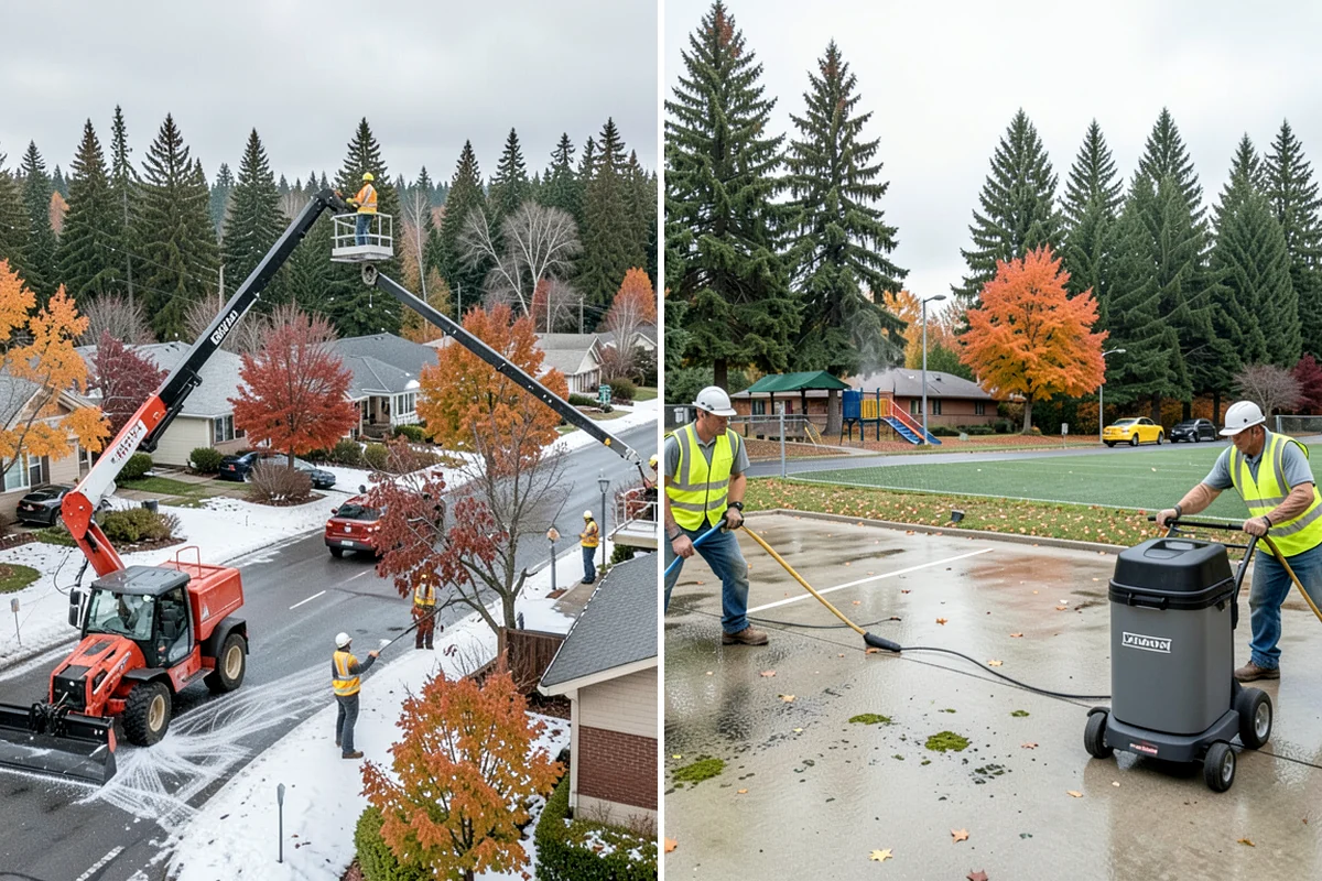 No Parking Sign Installation in Hunts Point, King County, WA - Confirm restriction text, hours, and extent against the ordinance