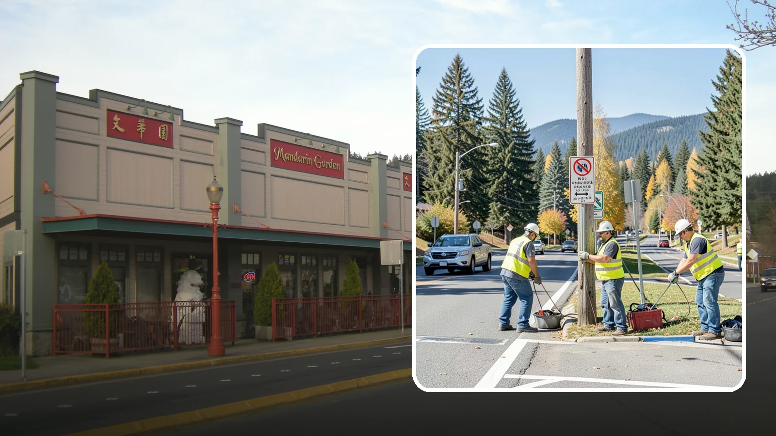 No Parking Sign Installation in Issaquah, King County, WA - Installation of regulatory no-parking and restricted-parking signs to support enforcement and clear-zone access.