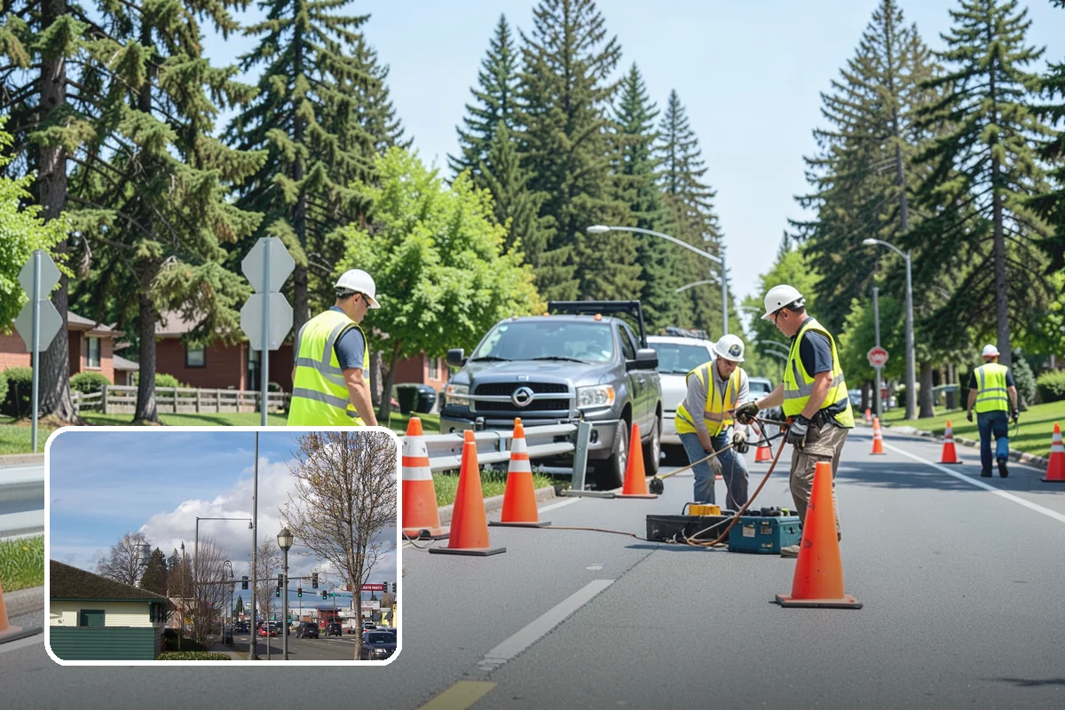 No Parking Sign Installation in Marysville, Snohomish County, WA - Supports enforceable parking restrictions with correct signage