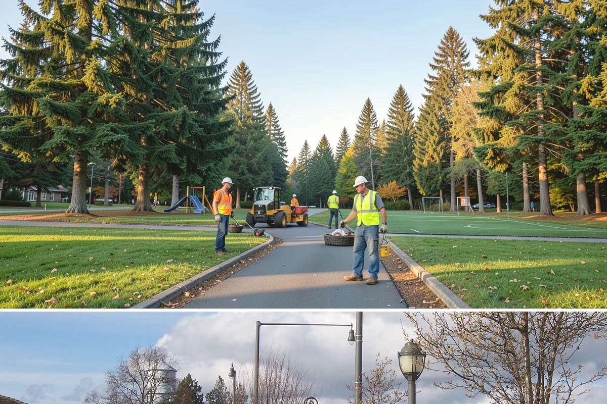 No Parking Sign Installation in Marysville, Snohomish County, WA - No-parking signage is installed year-round, with new-post foundation work favored during drier ground conditions.