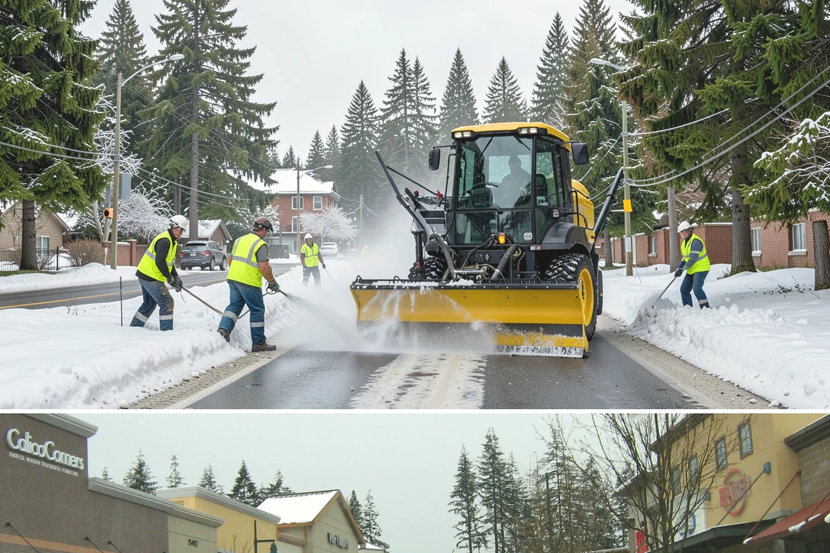 No Parking Sign Installation in Mill Creek, Snohomish County, WA - No-parking signage is installed year-round, with new-post foundation work favored during drier ground conditions.