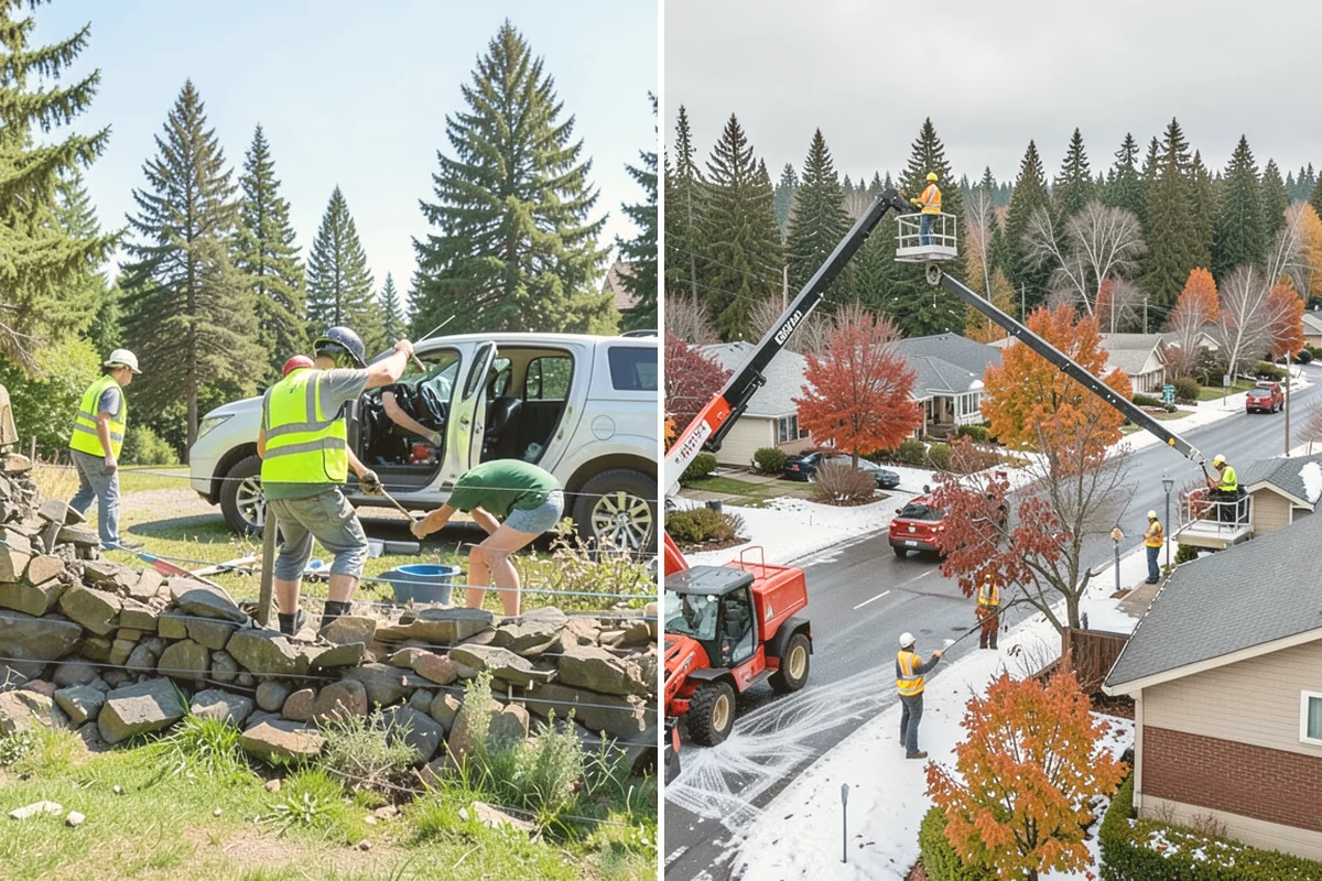 No Parking Sign Installation in Milton, King County, WA - Confirm restriction text, hours, and extent against the ordinance