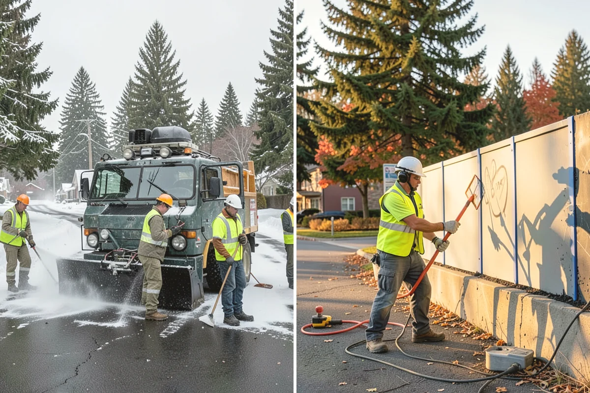 No Parking Sign Installation in Monroe, Snohomish County, WA - Confirm restriction text, hours, and extent against the ordinance