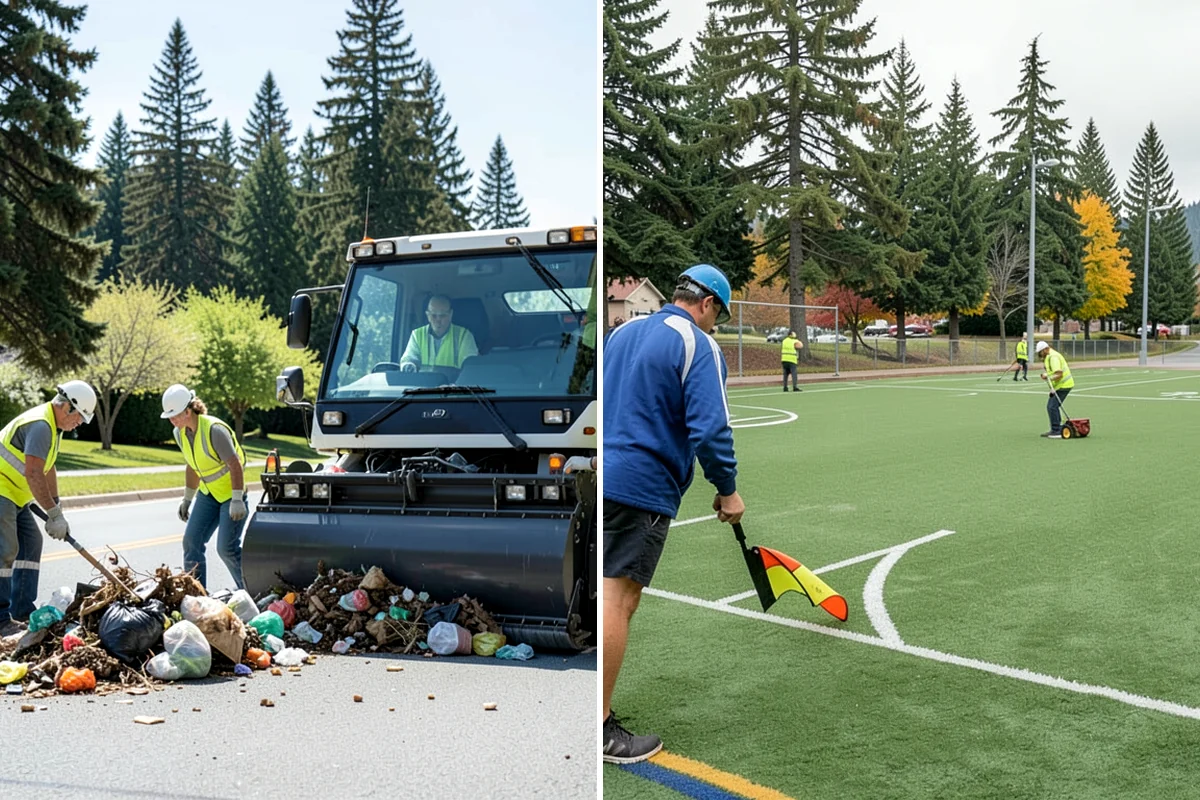 No Parking Sign Installation in Normandy Park, King County, WA - Confirm restriction text, hours, and extent against the ordinance