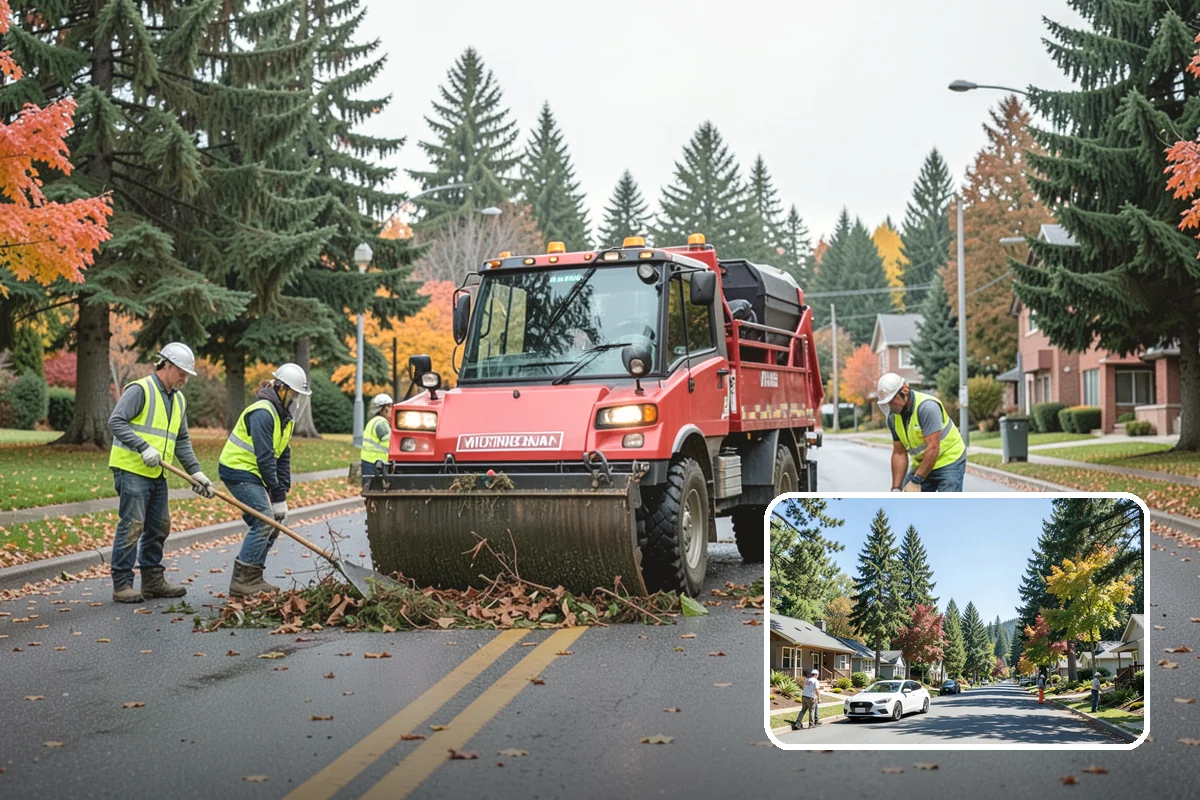 No Parking Sign Installation in Orting, Pierce County, WA - Supports enforceable parking restrictions with correct signage