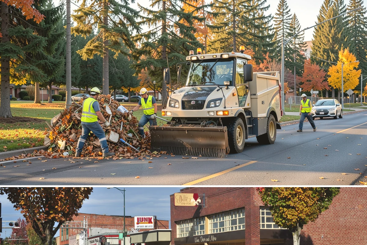 No Parking Sign Installation in Puyallup, Pierce County, WA - No-parking signage is installed year-round, with new-post foundation work favored during drier ground conditions.