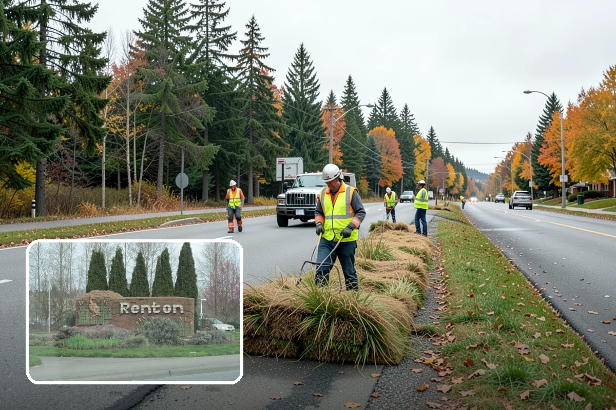 No Parking Sign Installation in Renton, King County, WA - Supports enforceable parking restrictions with correct signage